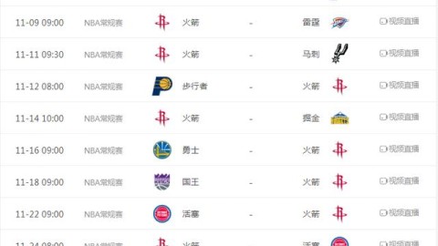 标题：解读NBA赛程表查找方法 2026季后赛首轮悬念四起